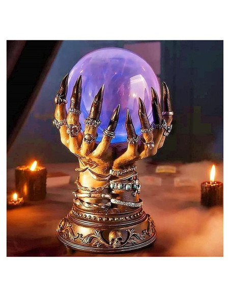 Bola de Cristal de Plasma Syrisora Halloween 10 cm Bola de Cristal de Plasma Syrisora Halloween 10 cm