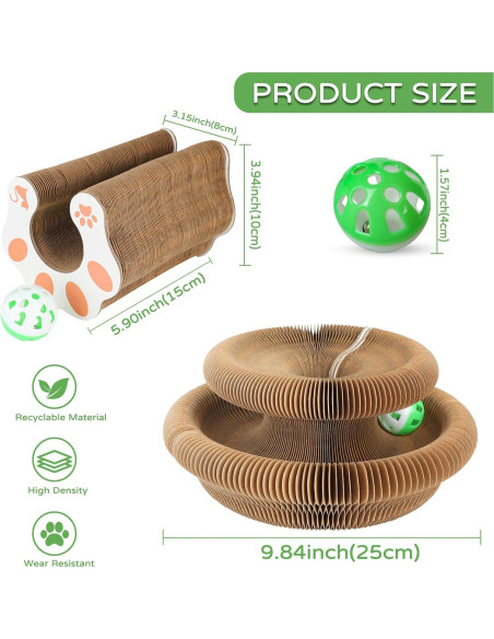 Combo Tabla Rasguño Gatos LALAKATS Redonda 3PK Combo Tabla Rasguño Gatos LALAKATS Redonda 3PK