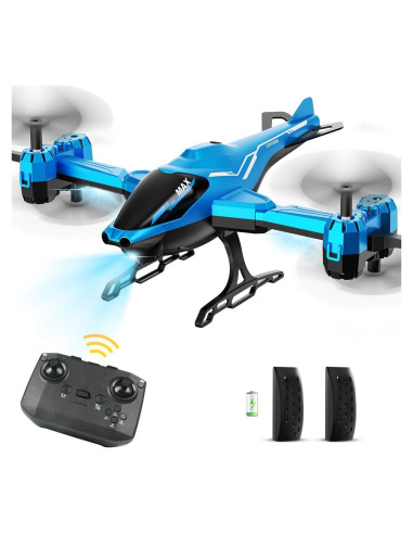 Helicóptero RC VATOS LH-X73 2.4G con Luz LED y Voltereta 360