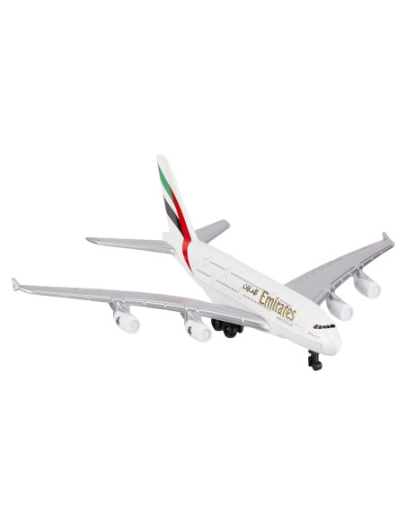 Avión de Metal Daron Emirates A380 15 cm para Niños +3 Avión de Metal Daron Emirates A380 15 cm para Niños +3