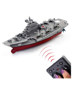 Portaaviones RC Yingmate 3319 Juguete Acuático Plata