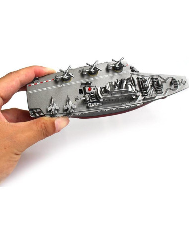 Portaaviones RC Yingmate 3319 Juguete Acuático Plata
