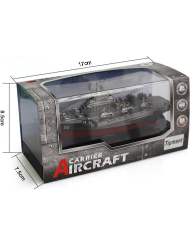 Portaaviones RC Yingmate 3319 Juguete Acuático Plata