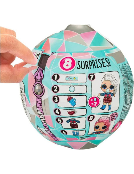 Muñeca L.O.L. Surprise! Glitter Globe Disco Invierno 10 cm Muñeca L.O.L. Surprise! Glitter Globe Disco Invierno 10 cm