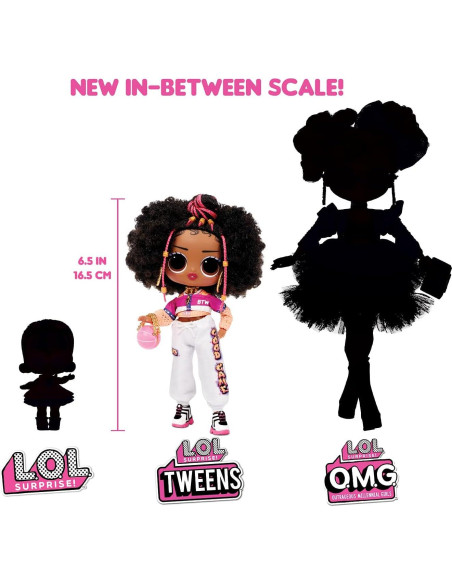 L.O.L. Surprise! Muñeca de Moda Tweens Hoops Cutie 15 Sorpresas L.O.L. Surprise! Muñeca de Moda Tweens Hoops Cutie 15 Sorpresas