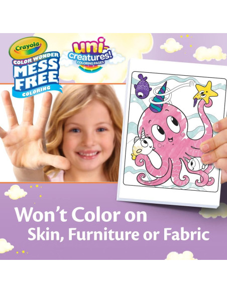 Crayola Color Wonder Unicreatures - Kit de Colorear Sin Desorden Crayola Color Wonder Unicreatures - Kit de Colorear Sin Desorden