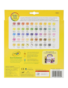 Lápices de Colores Crayola 50ct Largos Paquete de 2 2