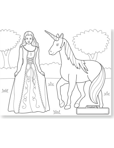 Libro de Colorear Melissa & Doug 50 Páginas Caballos y Más