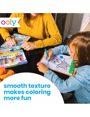 Crayones de Gel Ooly Desfile de Gatos - Set de 12 Colores