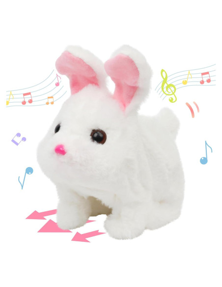 Conejito Chubby Hopearl Interactivo 17.78 cm con Sonidos Conejito Chubby Hopearl Interactivo 17.78 cm con Sonidos