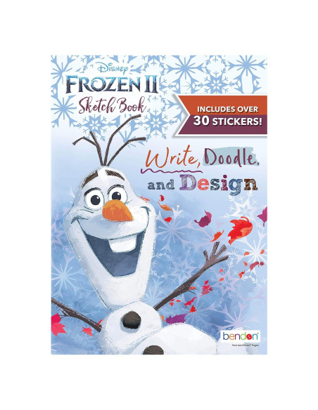 Cuaderno de Bocetos Disney Frozen 2 48 Páginas con Stickers Cuaderno de Bocetos Disney Frozen 2 48 Páginas con Stickers