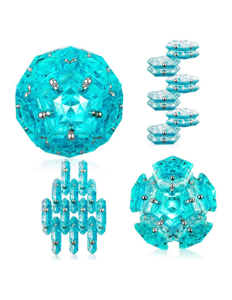 Esfera Magnética Fidget RoomyRoc - Set 12 Piezas - Azul Esfera Magnética Fidget RoomyRoc - Set 12 Piezas - Azul