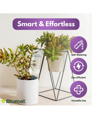 Dispositivo de Riego Automático Blumat - Kit de 3 Estacas para Plantas de Interior