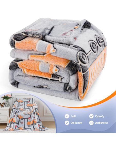Manta Luminiscente Jekeno Excavadora 50x60 cm Suave Manta Luminiscente Jekeno Excavadora 50x60 cm Suave