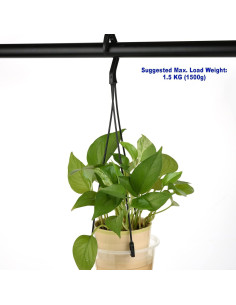 Ganchos Colgantes de Plástico Cosmos para Macetas - 6 Piezas 2