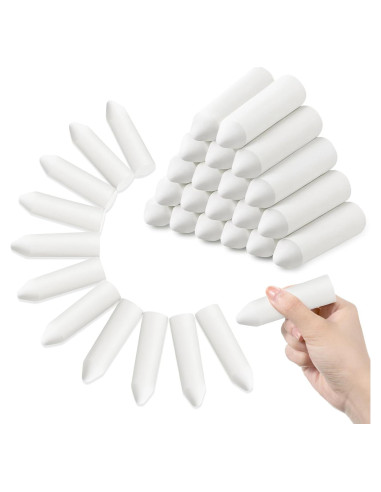 Tiza de Acera Fulmoon 40 Pcs Grande No Tóxica para Niños