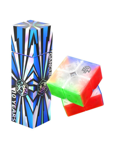 Cubo de Velocidad GAN 251 M Leap 10 Aniversario 2x2 Magnético