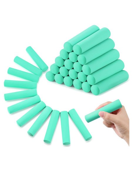 Tiza de Acera Jumbo Fulmoon 40 Pcs Verde Lavable Tiza de Acera Jumbo Fulmoon 40 Pcs Verde Lavable