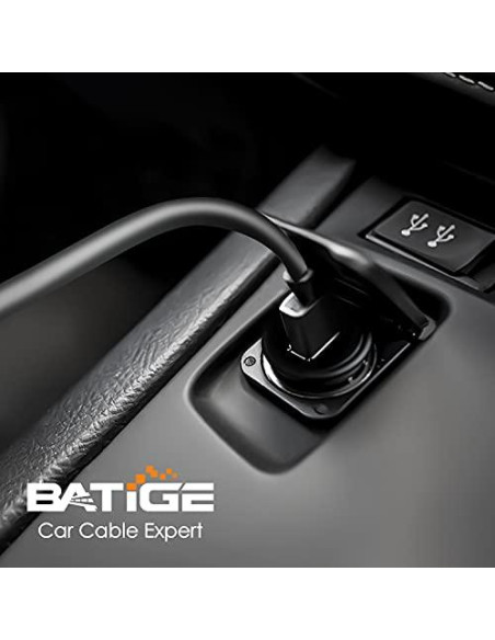 Cable de Extensión USB 3.0 BATIGE 30.48cm Impermeable para Coche Cable de Extensión USB 3.0 BATIGE 30.48cm Impermeable para Coche