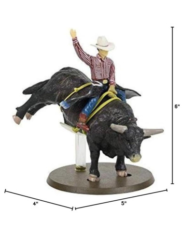 Figura de Rodeo Big Country Toys Lane Frost 1:20 Coleccionable