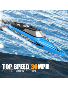 Barco RC Vector SR48 EXHOBBY 45.7cm 30MPH Azul 2