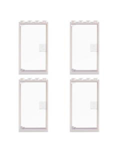 Accesorios de Bloques de Construcción HIMIRICH Puertas Blancas