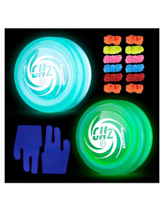 Yo-yo MAGICYOYO D1 GHZ Brilla en la Oscuridad 2 Piezas