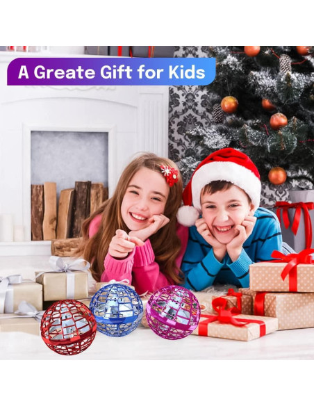 Bola Voladora FLYNOVA Orb 2023 Azul - Juguete Dron para Niños Bola Voladora FLYNOVA Orb 2023 Azul - Juguete Dron para Niños