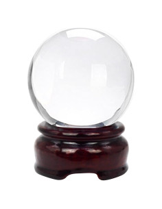 Bola de Cristal Feng Shui 5.08 cm Transparente Decorativa
