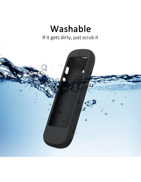 Funda de Control Remoto USTIYA para Roku TV Ultra 2022 - Silicona Negra Funda de Control Remoto USTIYA para Roku TV Ultra 2022 - Silicona Negra