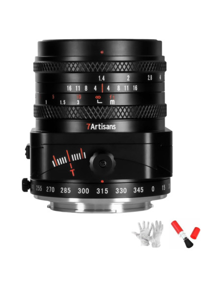 Lente 7ARTISANS 50mm F1.4 Tilt Shift M4/3 para Panasonic y Olympus Lente 7ARTISANS 50mm F1.4 Tilt Shift M4/3 para Panasonic y Olympus