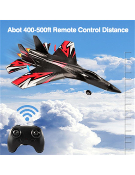 Avión RC SU27 RoofWorld 32cm Control Remoto 2.4GHz Avión RC SU27 RoofWorld 32cm Control Remoto 2.4GHz