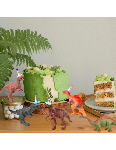 18 Piezas Decoración Fiesta Cumpleaños Dinosaurio Colingmill
