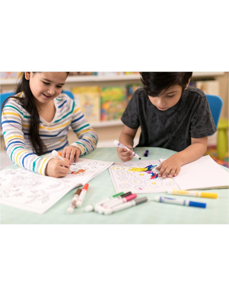 Marcadores Lavables Crayola Ultra-Clean 10 Colores Marcadores Lavables Crayola Ultra-Clean 10 Colores