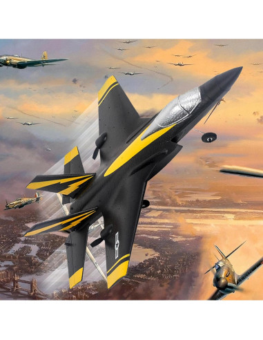 Avión RC Eayaele F-35 Control Remoto 36x26cm Negro