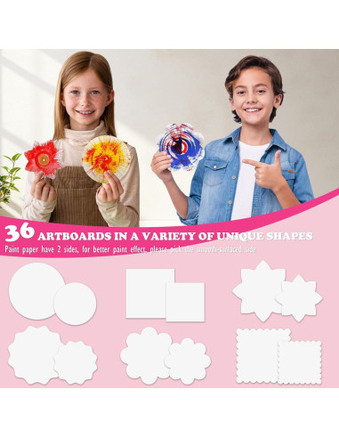 Kit de Pintura Giratoria TingingYuli para Niños 6-10 Años