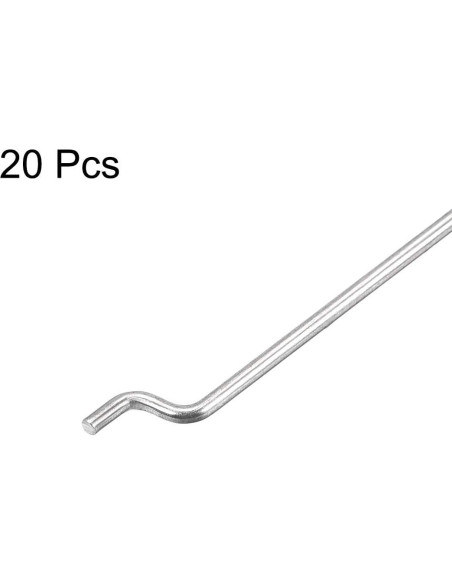 Varillas de Acero Inoxidable 1.2mm uxcell 140mm - Paquete de 20 Varillas de Acero Inoxidable 1.2mm uxcell 140mm - Paquete de 20