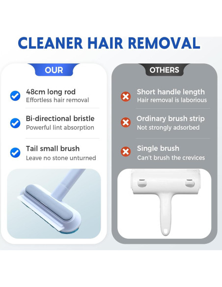 Removedor de Pelo de Mascotas Pousbo GZJQ-1 Lavable 4 en 1 Removedor de Pelo de Mascotas Pousbo GZJQ-1 Lavable 4 en 1