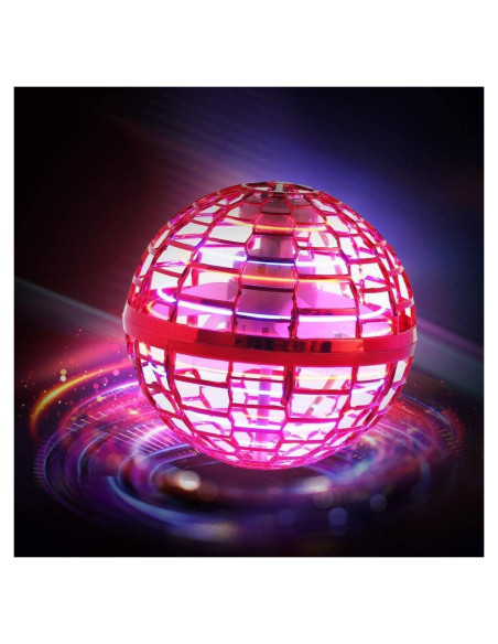 Bola Voladora Hoofun Globo Cósmico LED Rojo 8.5cm Bola Voladora Hoofun Globo Cósmico LED Rojo 8.5cm