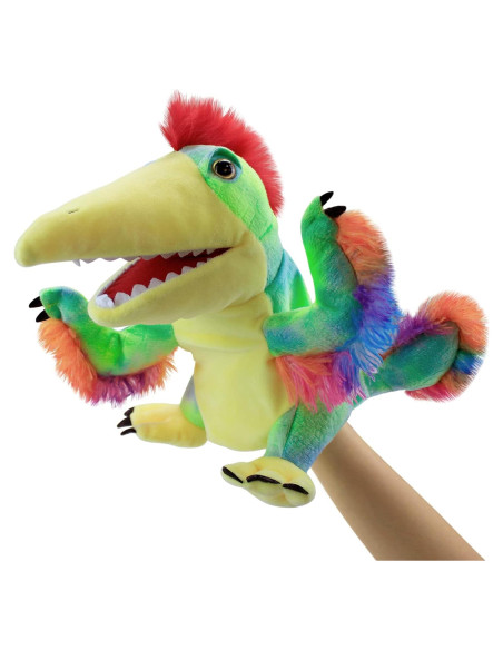 Títere de Mano Dinosaurio Qunze Toys 19x17.9 cm para Niños Títere de Mano Dinosaurio Qunze Toys 19x17.9 cm para Niños