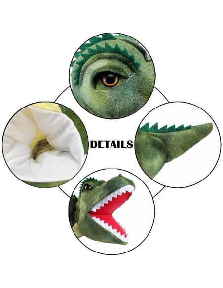 Títeres de Mano Dinosaurio JUSTQUNSEEN Juguete para Niños Títeres de Mano Dinosaurio JUSTQUNSEEN Juguete para Niños