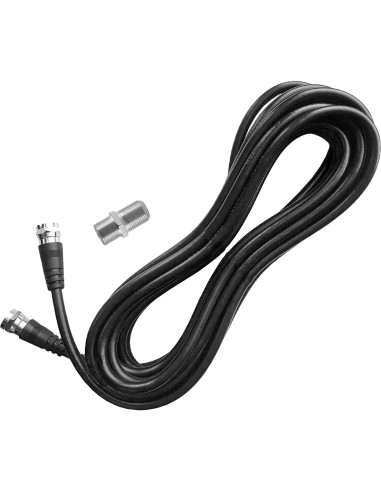 Cable Coaxial de Extensión 4.57m Leadsign con Acoplador F-Type