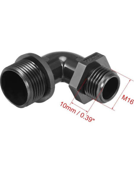 Conector Impermeable M16 uxcell Nylon IP68 para Cable 6-10mm Conector Impermeable M16 uxcell Nylon IP68 para Cable 6-10mm