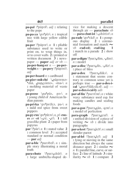 Merriam-Webster's Concise Dictionary: Large Print Edition Merriam-Webster's Concise Dictionary: Large Print Edition