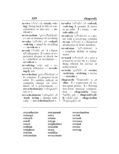 Merriam-Webster's Concise Dictionary: Large Print Edition