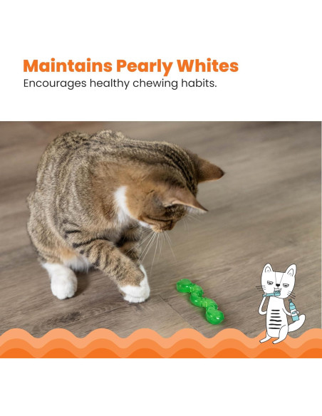 Juguete Masticable Petstages OrkaKat Gusano con Catnip Juguete Masticable Petstages OrkaKat Gusano con Catnip