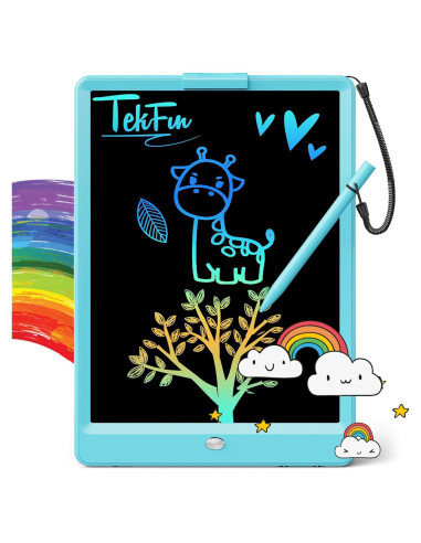 Tableta de Escritura LCD TEKFUN 10" Azul para Niños