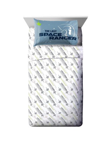 Juego de Cama Twin Jay Franco Lightyear 5 Piezas Microfibra
