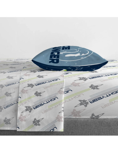 Juego de Cama Twin Jay Franco Lightyear 5 Piezas Microfibra