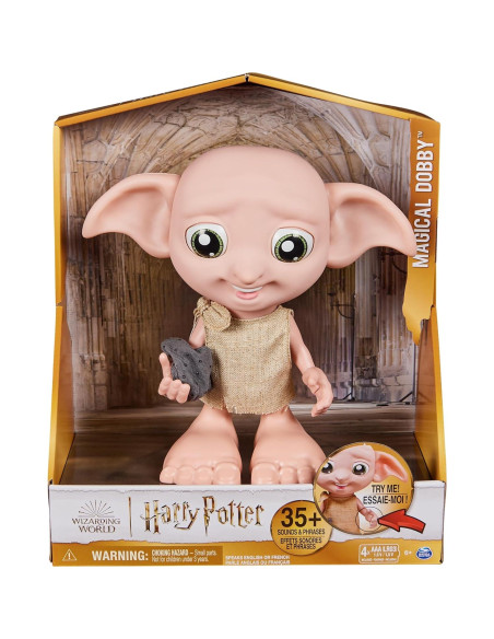 Muñeco Interactivo Dobby Mágico Harry Potter 21.5 cm Muñeco Interactivo Dobby Mágico Harry Potter 21.5 cm